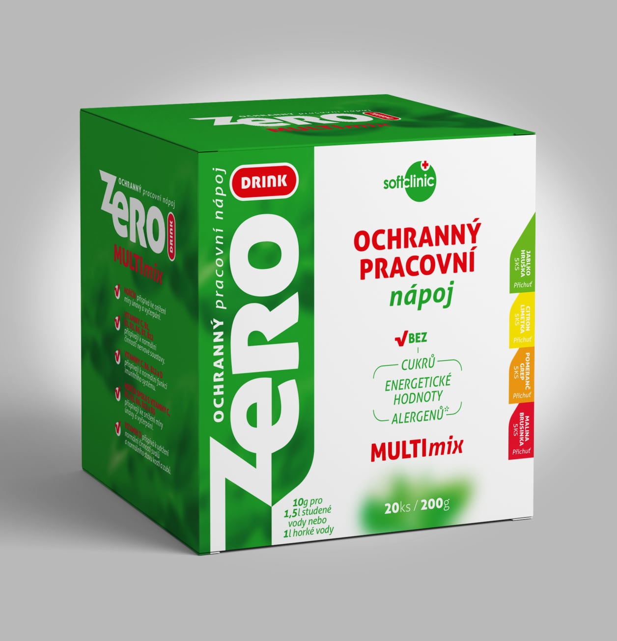 ZERO DRINK - ochranný pracovní nápoj v krabičce