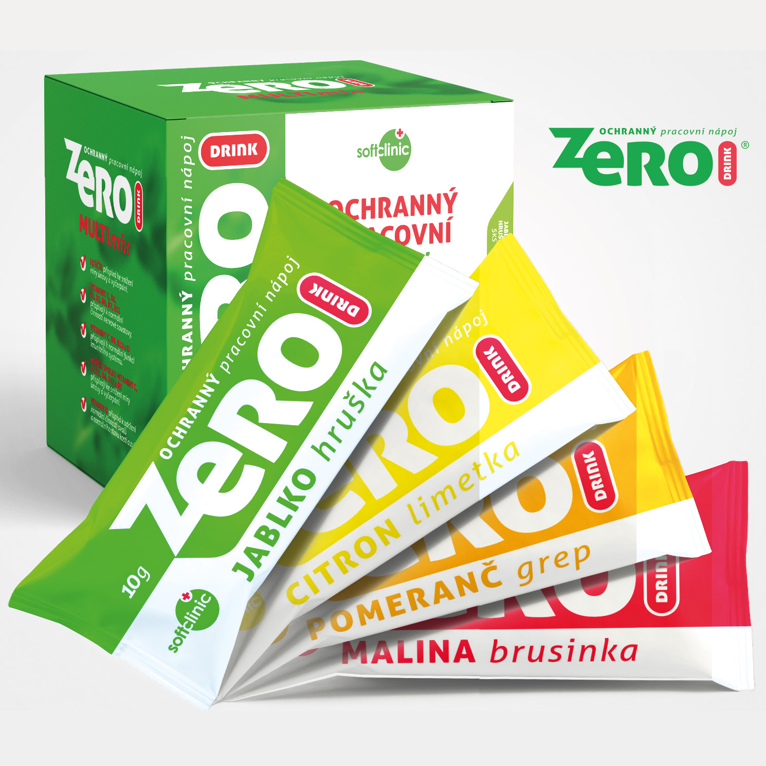 ZERO DRINK – krabička s příchutěmi